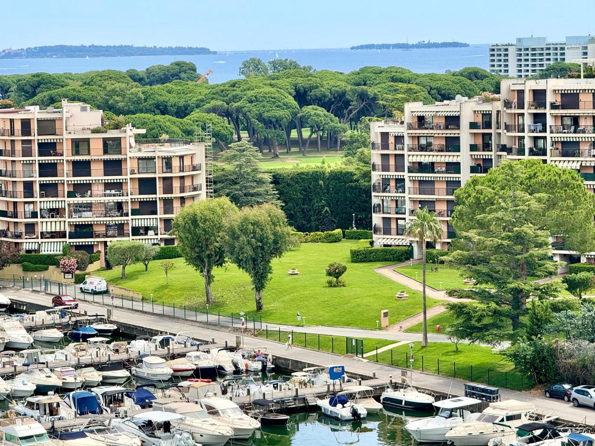My Resid Appart Cannes Marina Vue Mer Mandelieu Zewnętrze zdjęcie